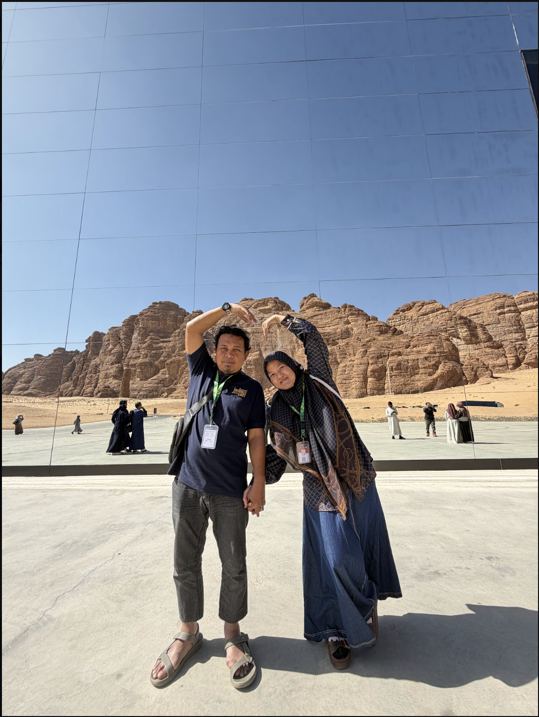Jamaah di Maraya Al-Ula